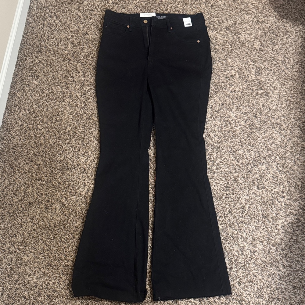 Judy Blue Midnight Black Flare Jeans